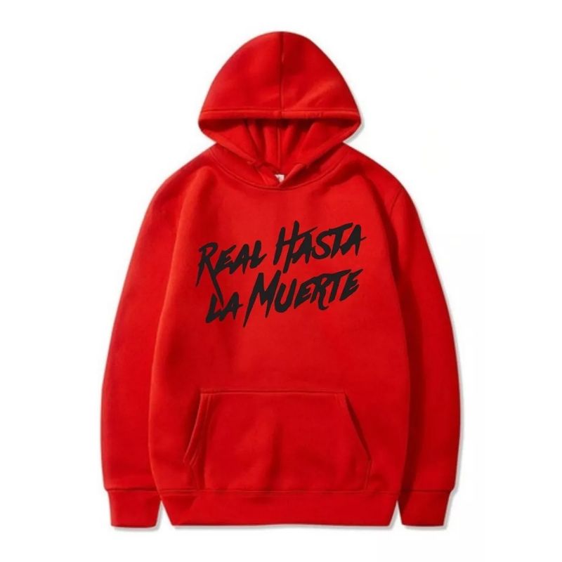 ROLY - Poleron Rojo Real Hasta La Muerte Anuel AA