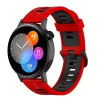 Correa Para Huawei Gt Runner, Gt 4 / 3 46mm Silicona Roja…