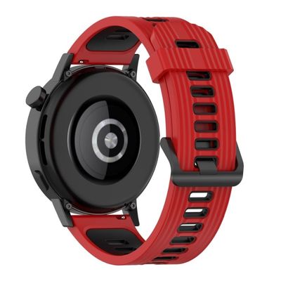 Imagen 2 del producto Correa Para Huawei Gt Runner, Gt 4 / 3 46mm Silicona Roja…