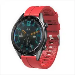 GENERICO - Correa Para Huawei Gt 4, 3, 2 Pro, 2e Rojo