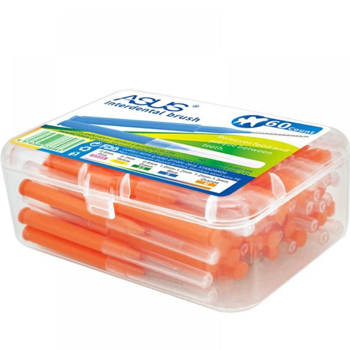 ASUS - 60 Cepillos interdentales 1,2 - 1,5 mm…
