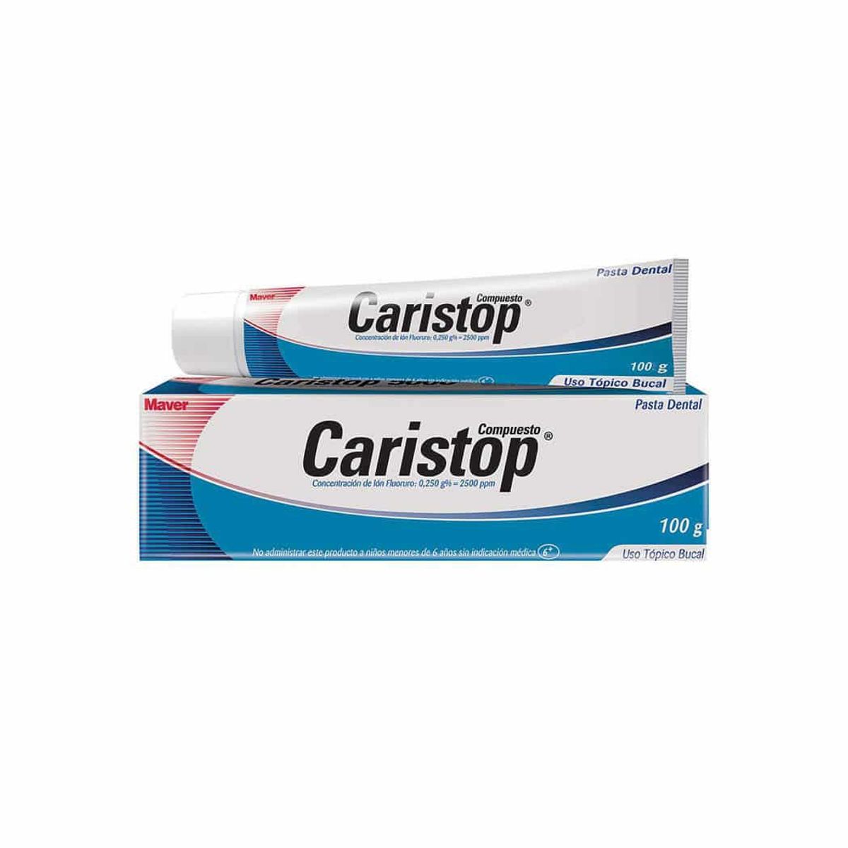 CARISTOP - Pasta Dental Caristop Bifluorada 100 gr