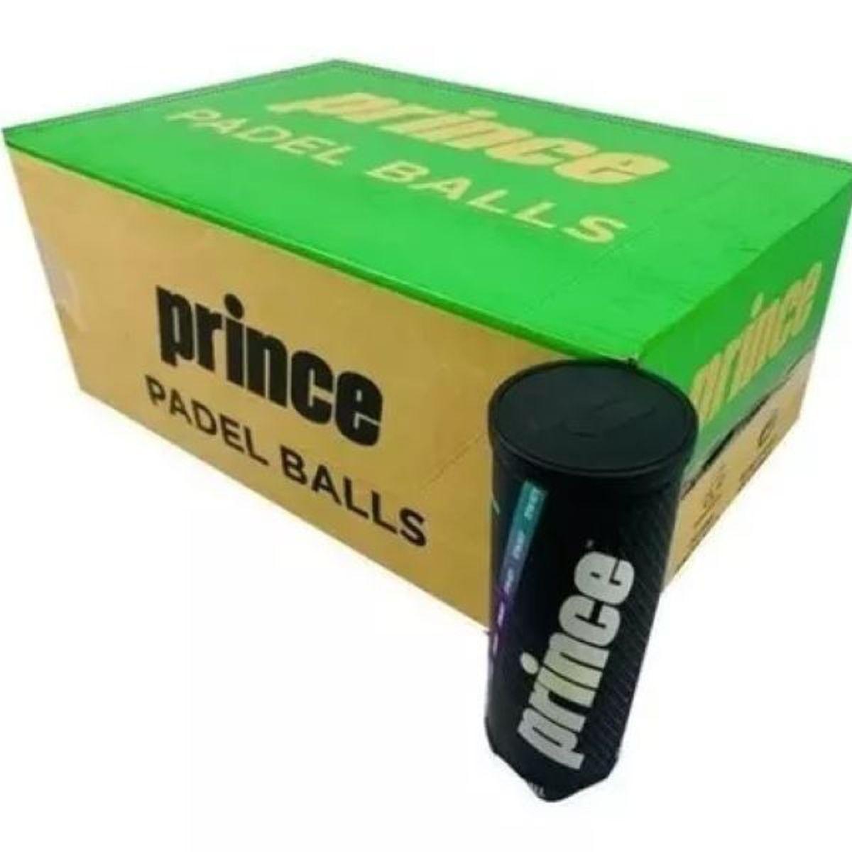GENERICO - Pelota de Padel Prince Caja x 24 Tarros