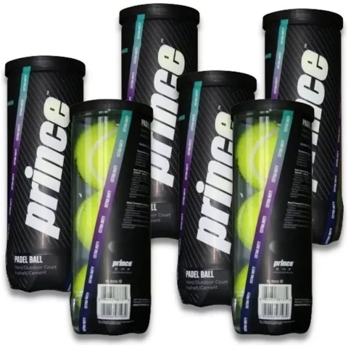 GENERICO - Pelota de Padel Prince Caja x 24 Tarros