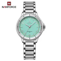 NAVIFORCE - Reloj NF5021 elegante mujer - Turquesa - Talla Única