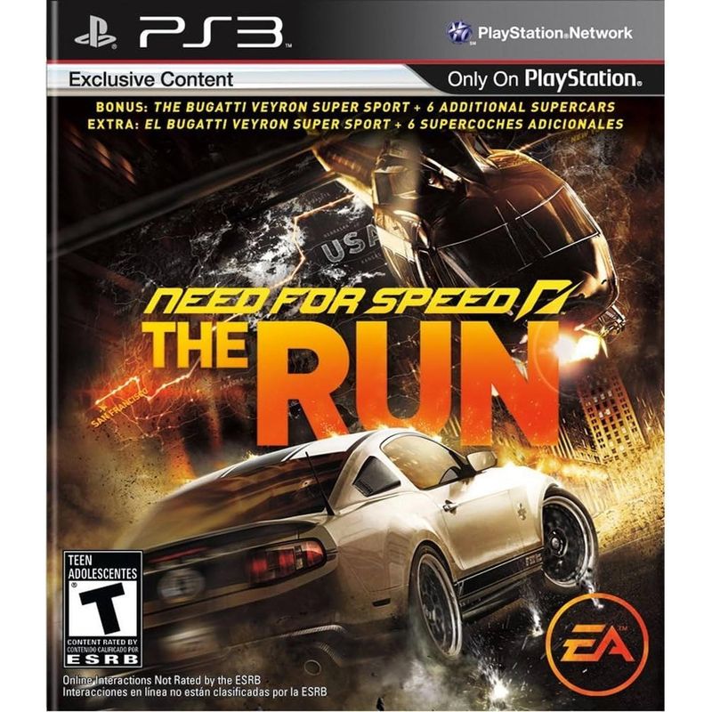 PLAYSTATION - Need for Speed the Run PS3 Físico