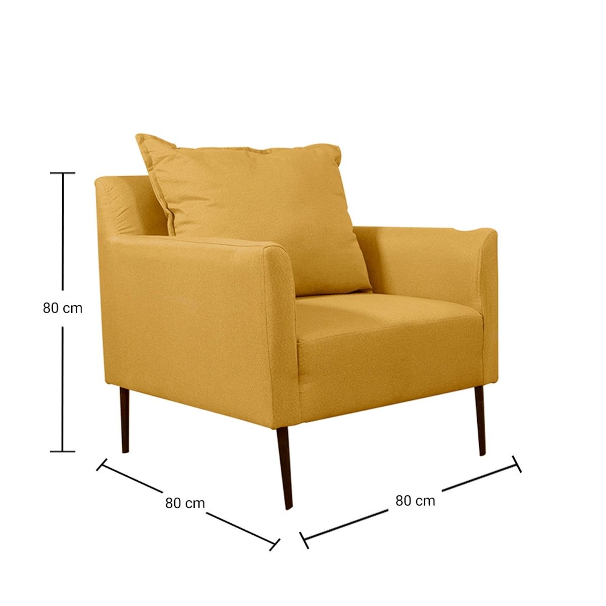 SOFAS HOME - SITIAL ANCOA LINO AZAFRAN