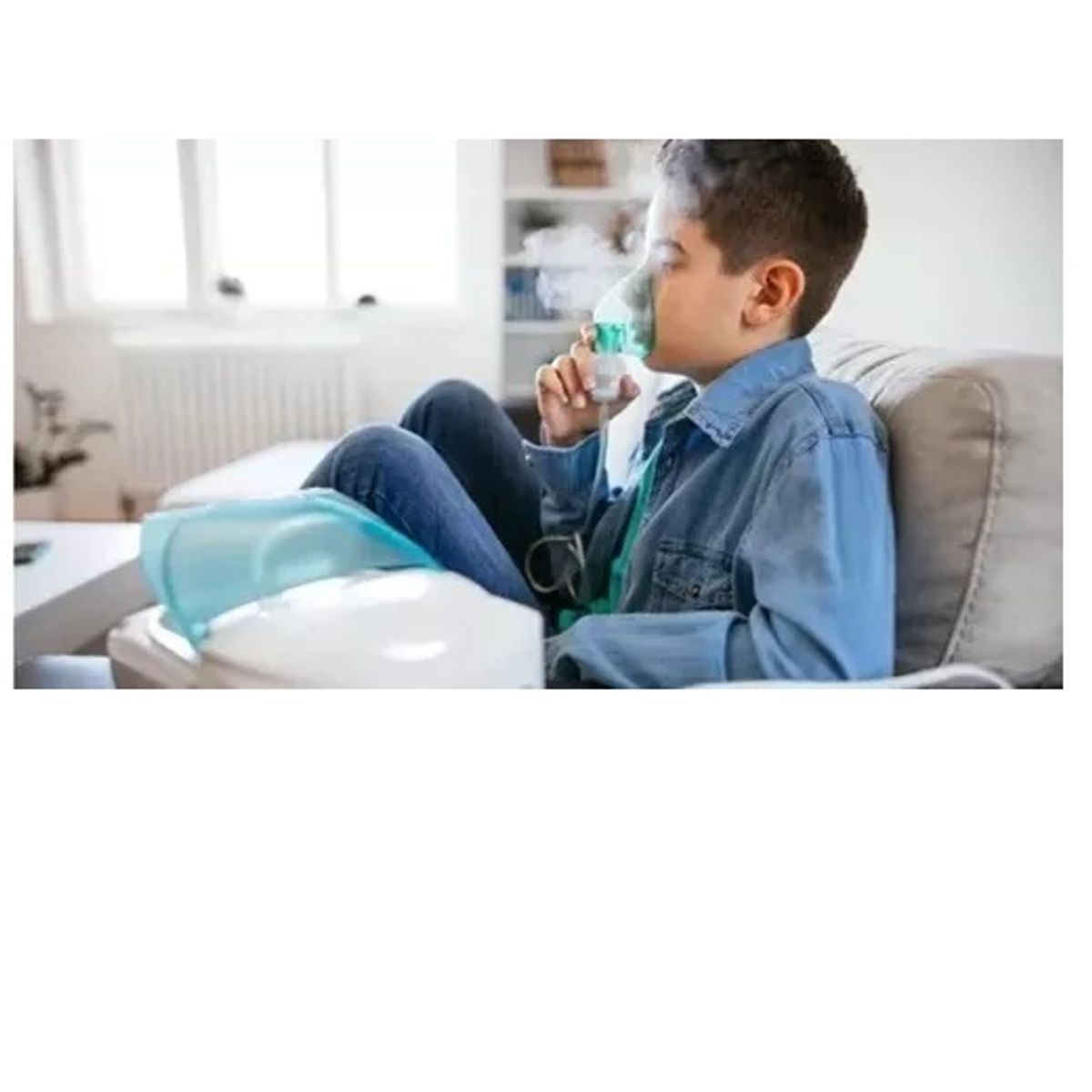 GENERICO - Nebulizador Compresor Terapia Asma Kit Completo