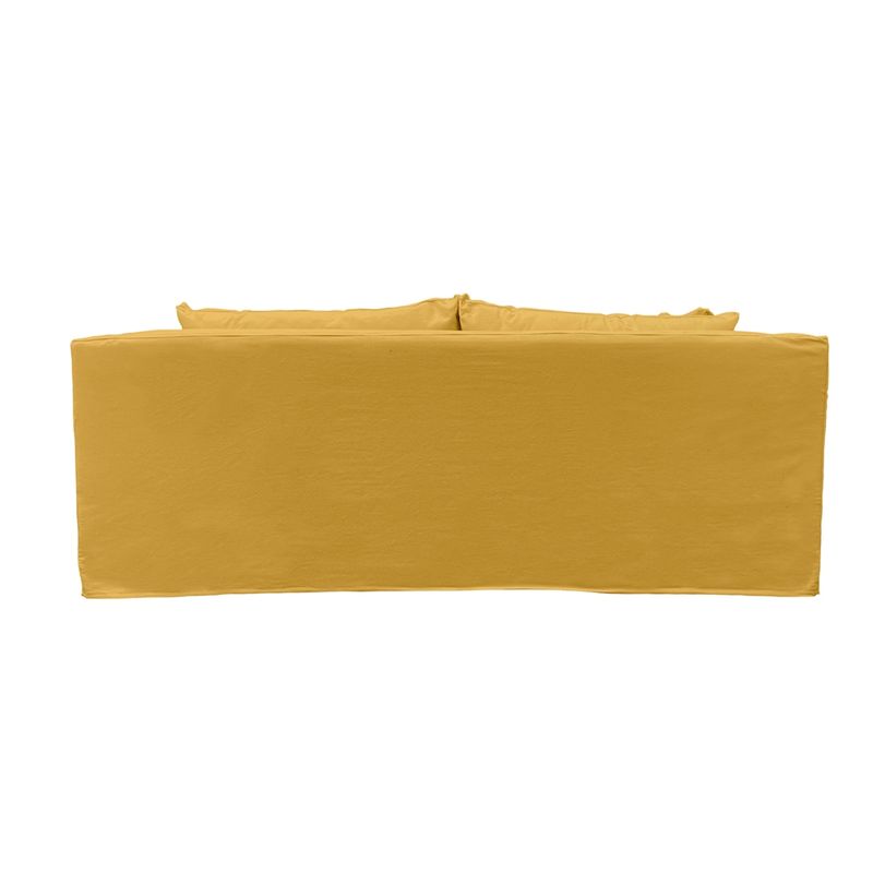 SOFAS HOME - SOFA PUELO CHENILLE AZAFRAN 3C