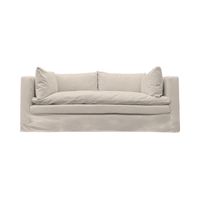 SOFA PUELO CHENILLE HUESO 3C