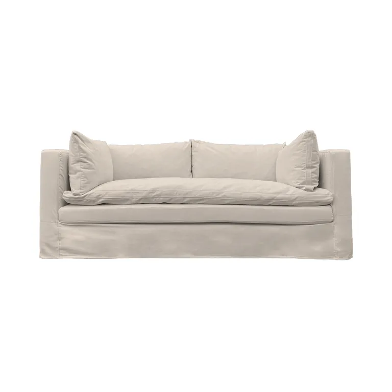 SOFA PUELO LINO HUESO 3C