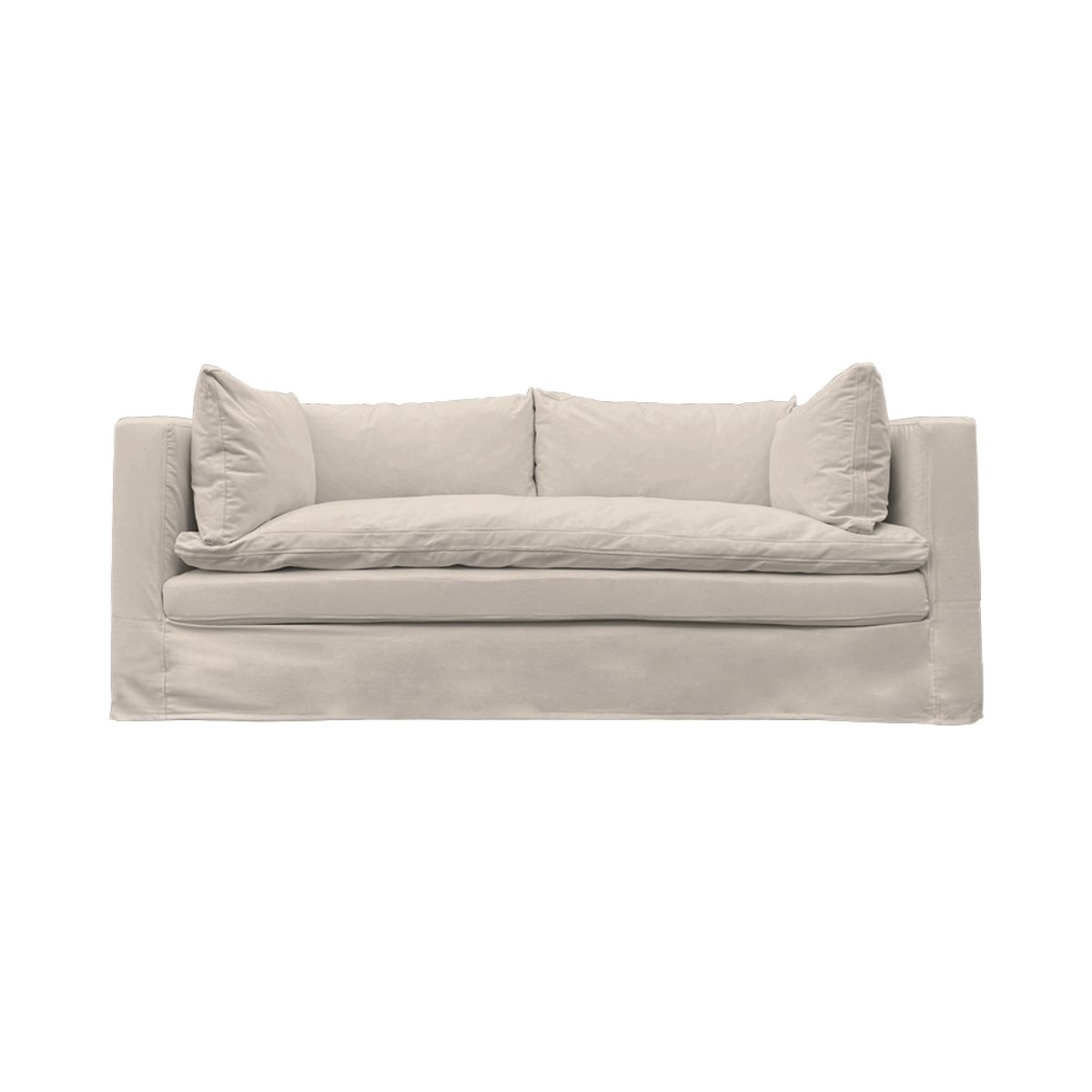 SOFAS HOME - SOFA PUELO LINO HUESO 3C