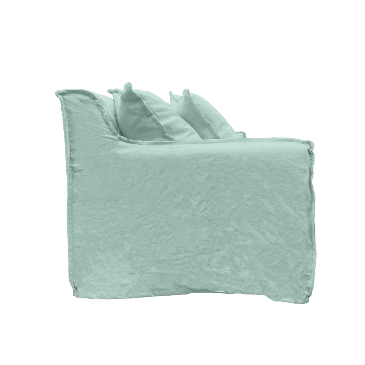 SOFAS HOME - SOFA PALENA CHENILLE AGUA 3C