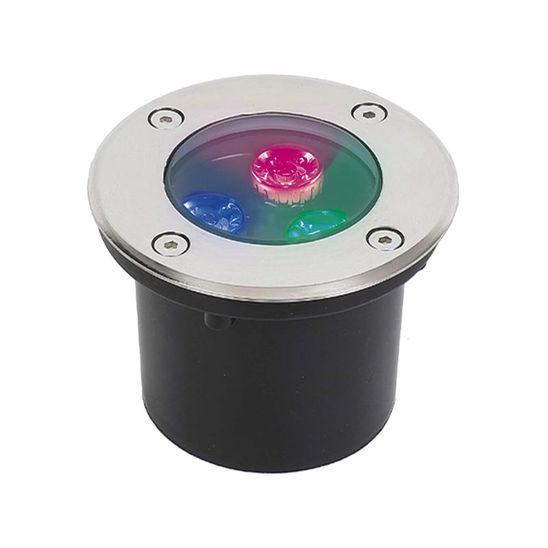 HB LEDS - Foco LED Piso 3W 220V RGB