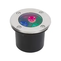 HB LEDS - Foco LED Piso 3W 220V RGB