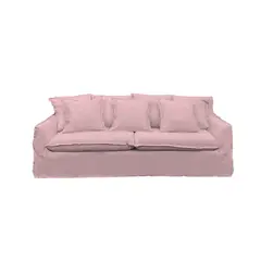 SOFAS HOME - SOFA PALENA CHENILLE PALO ROSA 3C