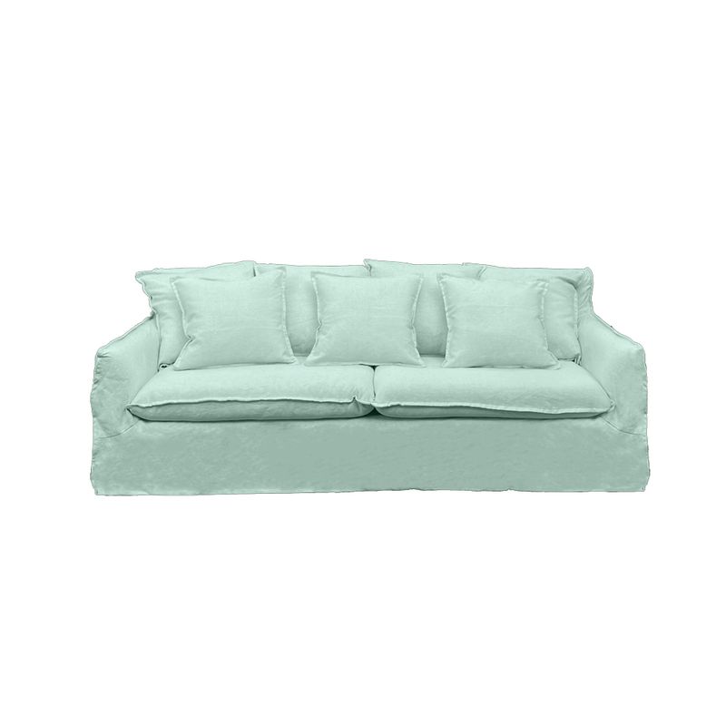 SOFAS HOME - SOFA PALENA LINO AGUA 3C