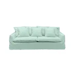 SOFAS HOME - SOFA PALENA LINO AGUA 3C