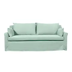 SOFAS HOME - SOFA LIRCAY CHENILLE AGUA 3C