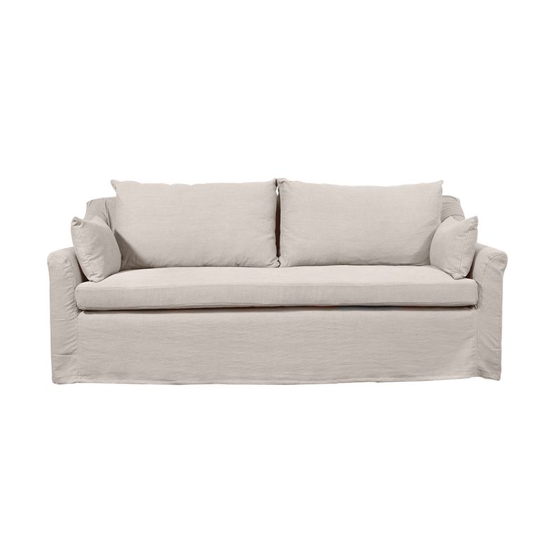 SOFA LIRCAY CHENILLE HUESO 3C