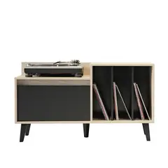 MEDULAR - Rack vinilo cafe claro
