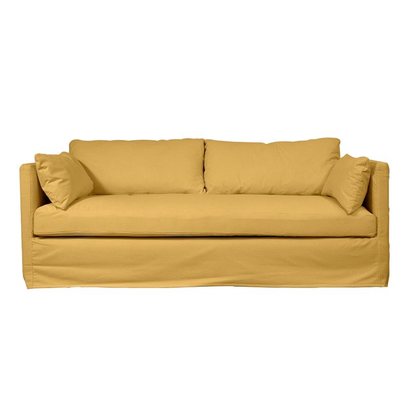 SOFAS HOME - SOFA QUEPE CHENILLE AZAFRAN 3C