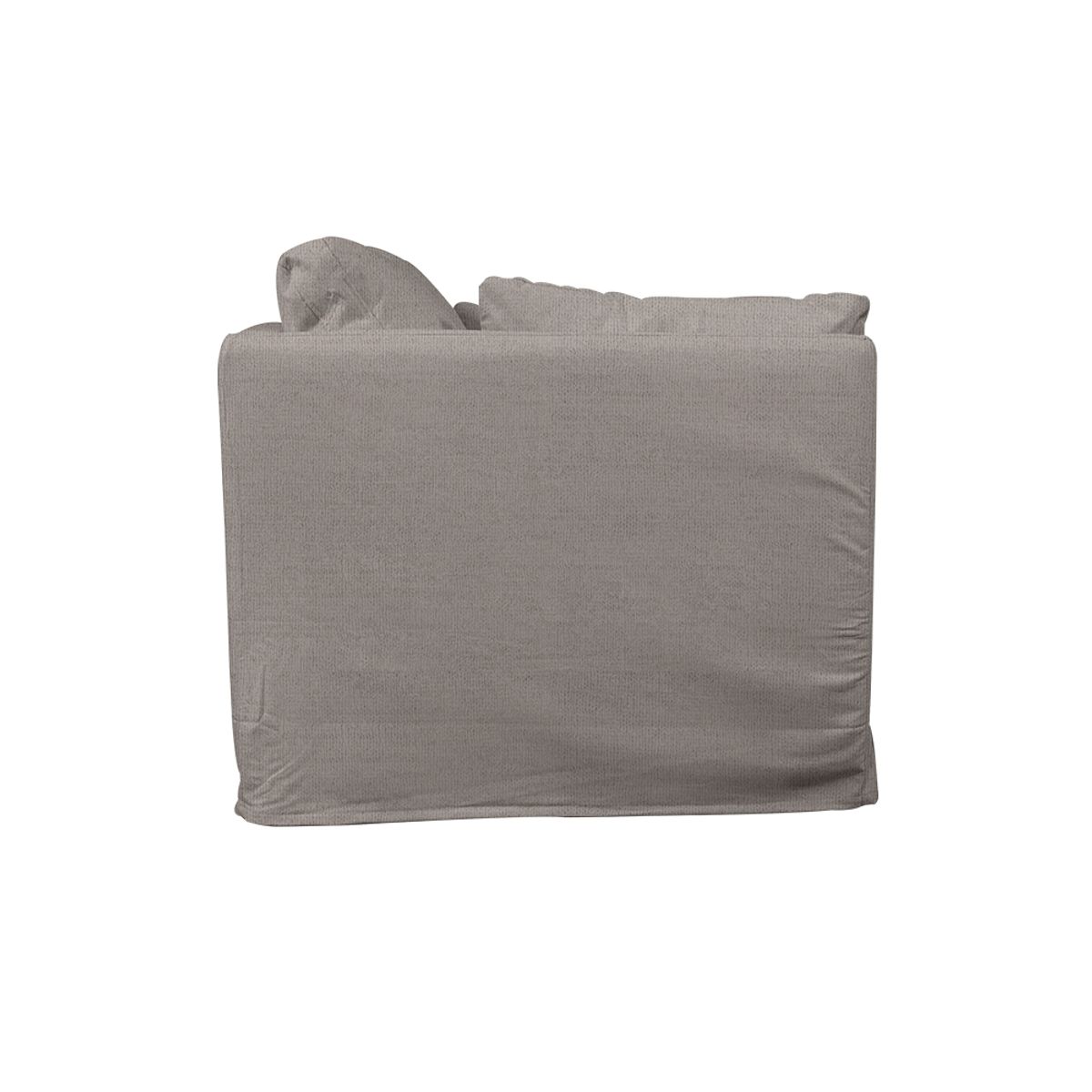 SOFAS HOME - SOFA QUEPE CHENILLE GRIS PIEDRA 3C