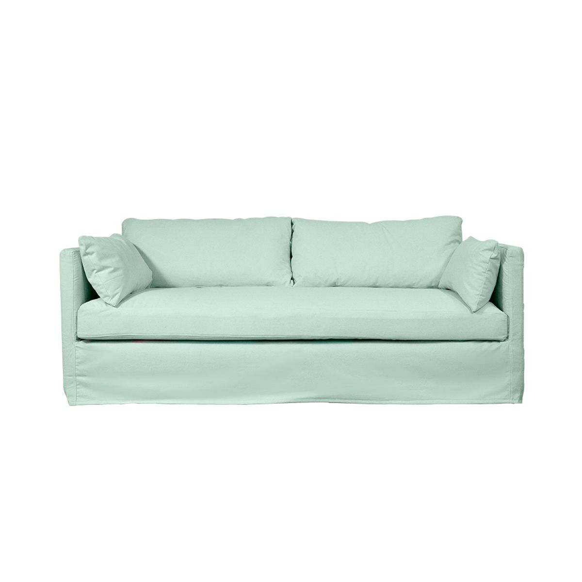 SOFAS HOME - SOFA QUEPE LINO AGUA 3C