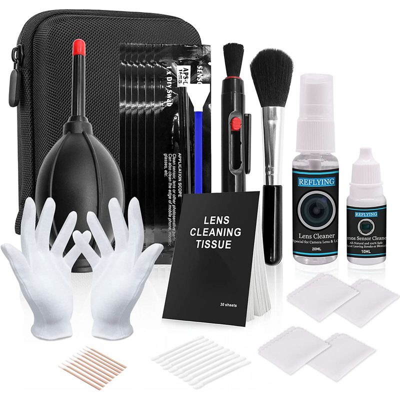 GENERICO - Kit Estuche de Limpieza Cámara SLR 35 Piezas Set de Limpieza…