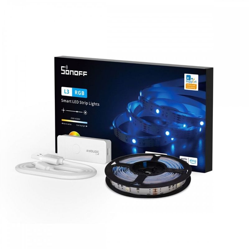 SONOFF - Tira Led Wifi RGB Sonoff L3 5m IP20