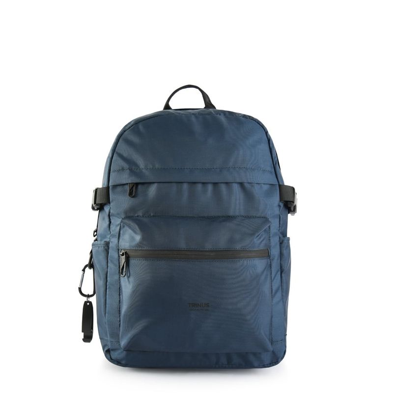 TRINUS - Mochila Porta Notebook Grande Liam Azul Oscuro