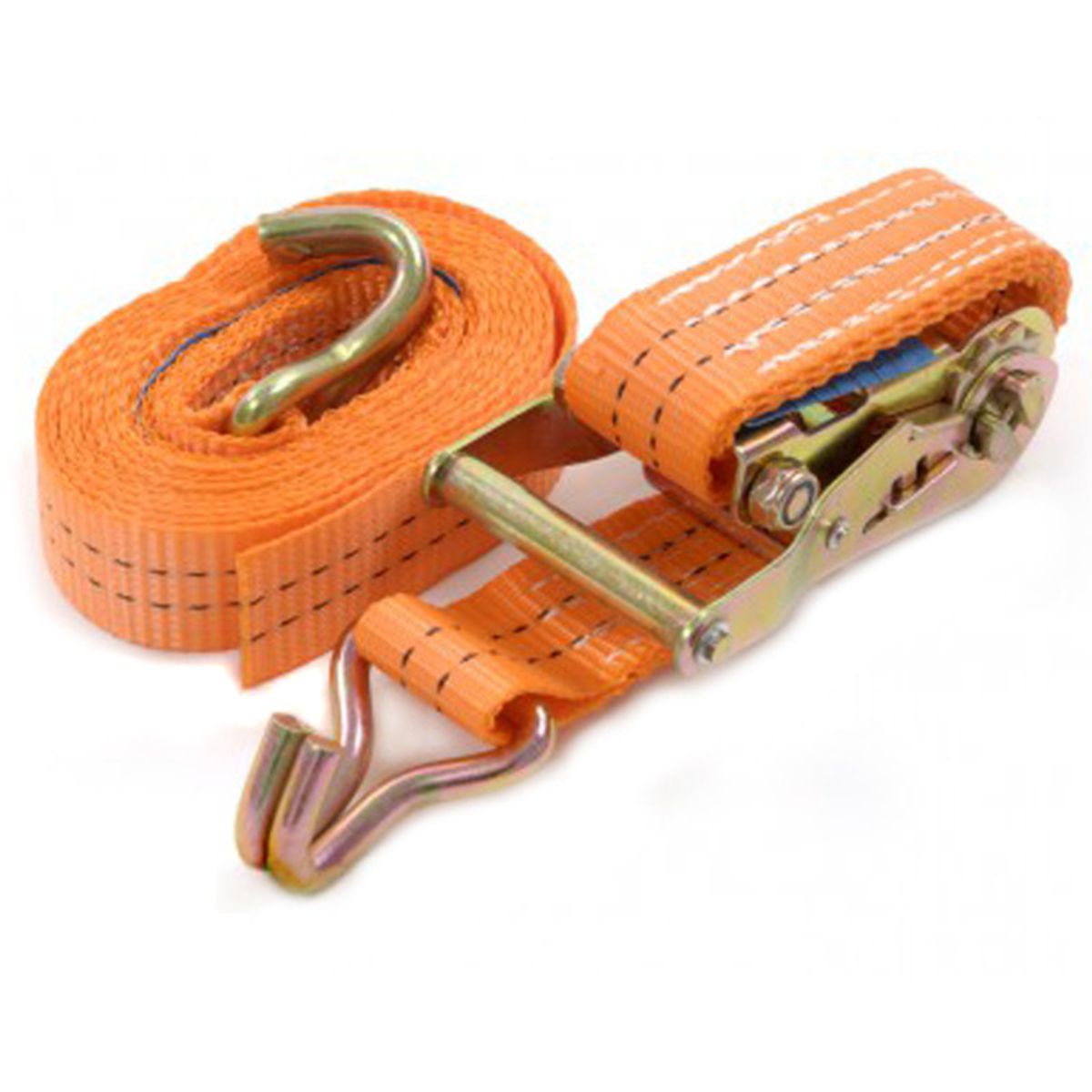 MOHICAN - Eslinga Con Hebilla 100 Mm X 15mt Con Gancho Tipo Jj Mohican