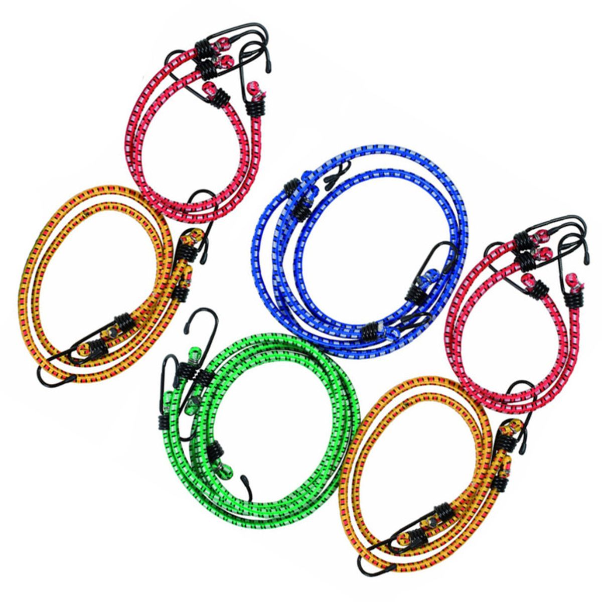 MOHICAN - Pack 6 Piezas Pulpo De Amarre 30-45-60cm Mohican