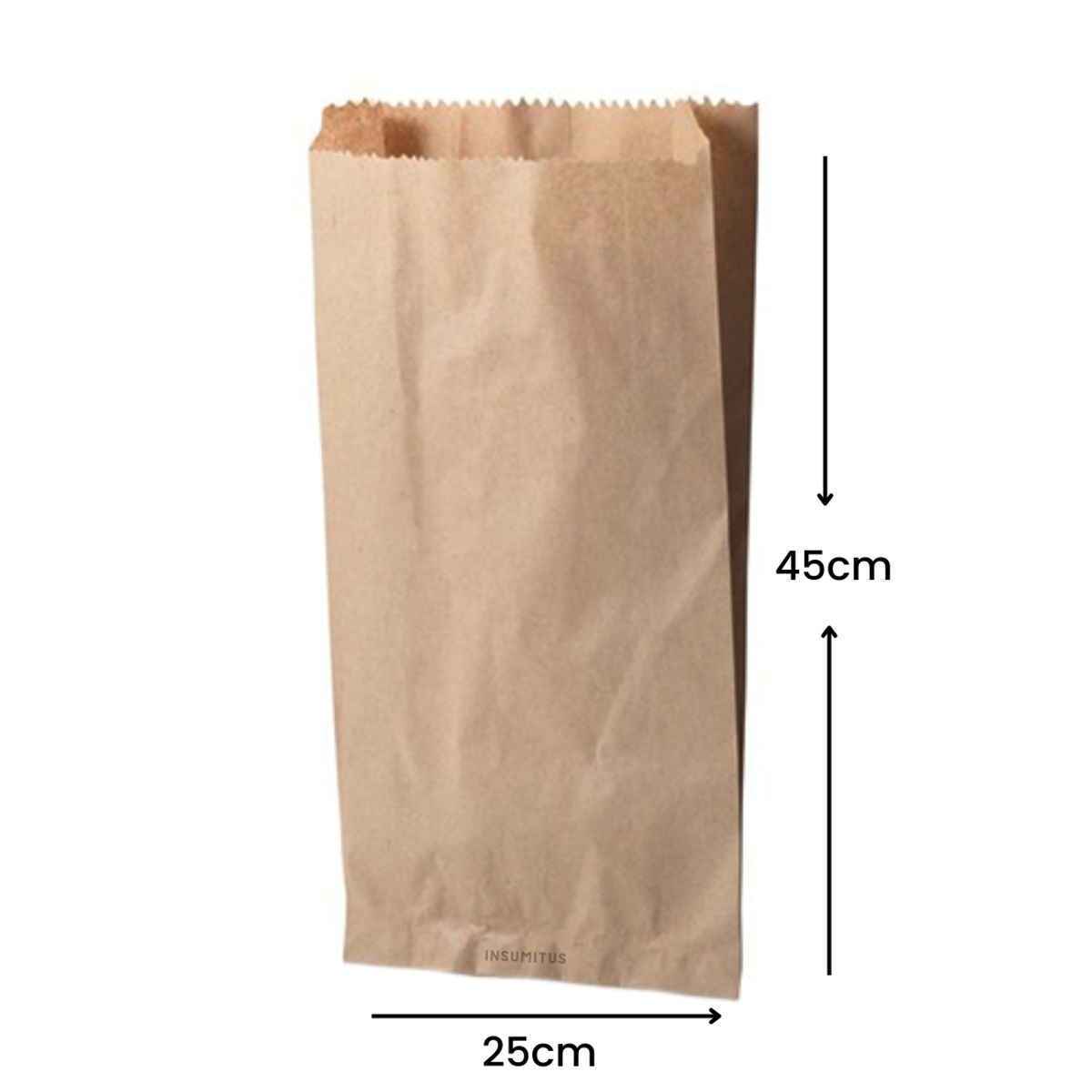 GENERICO - Bolsa Kraft Saco Papel 7Kg 100 Unidades…