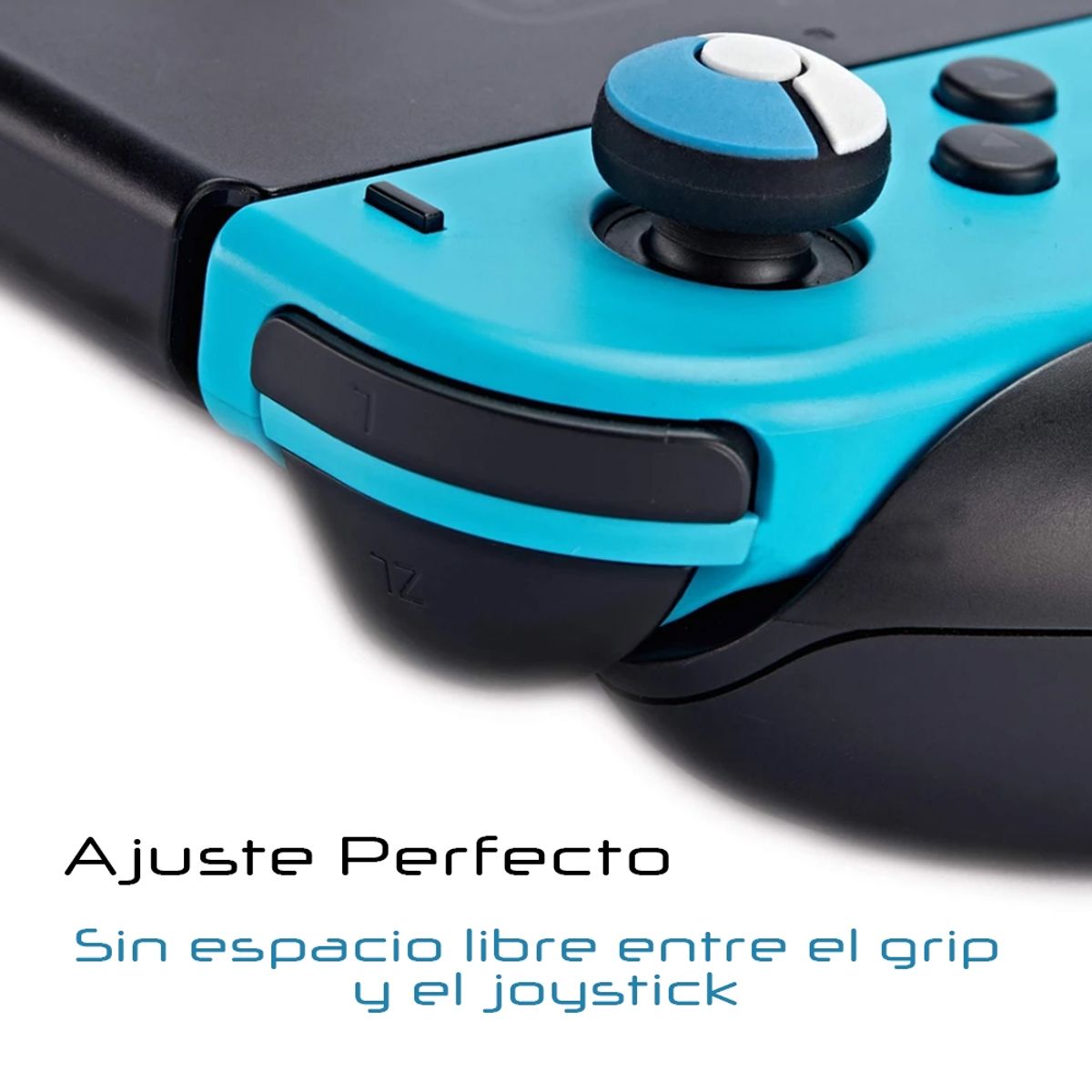 GENERICO - X4 Protectores Splatoon Joycon Thumb Grips Silicon Nintendo Switch…