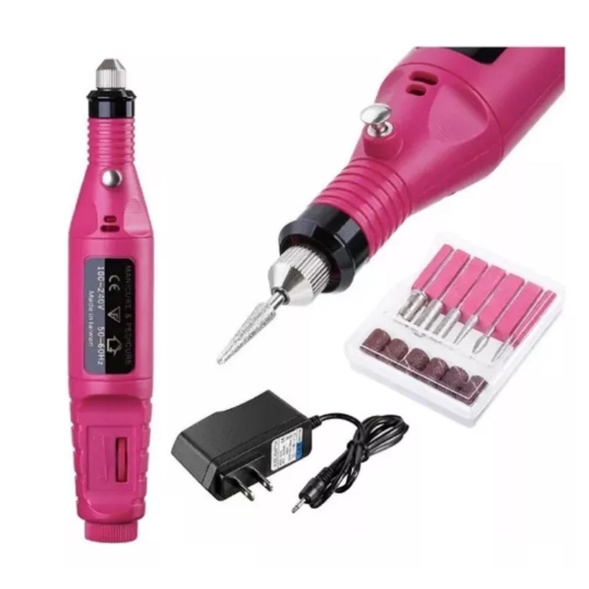 GENERICO - Torno De Uñas Eléctrico Con Accesorios