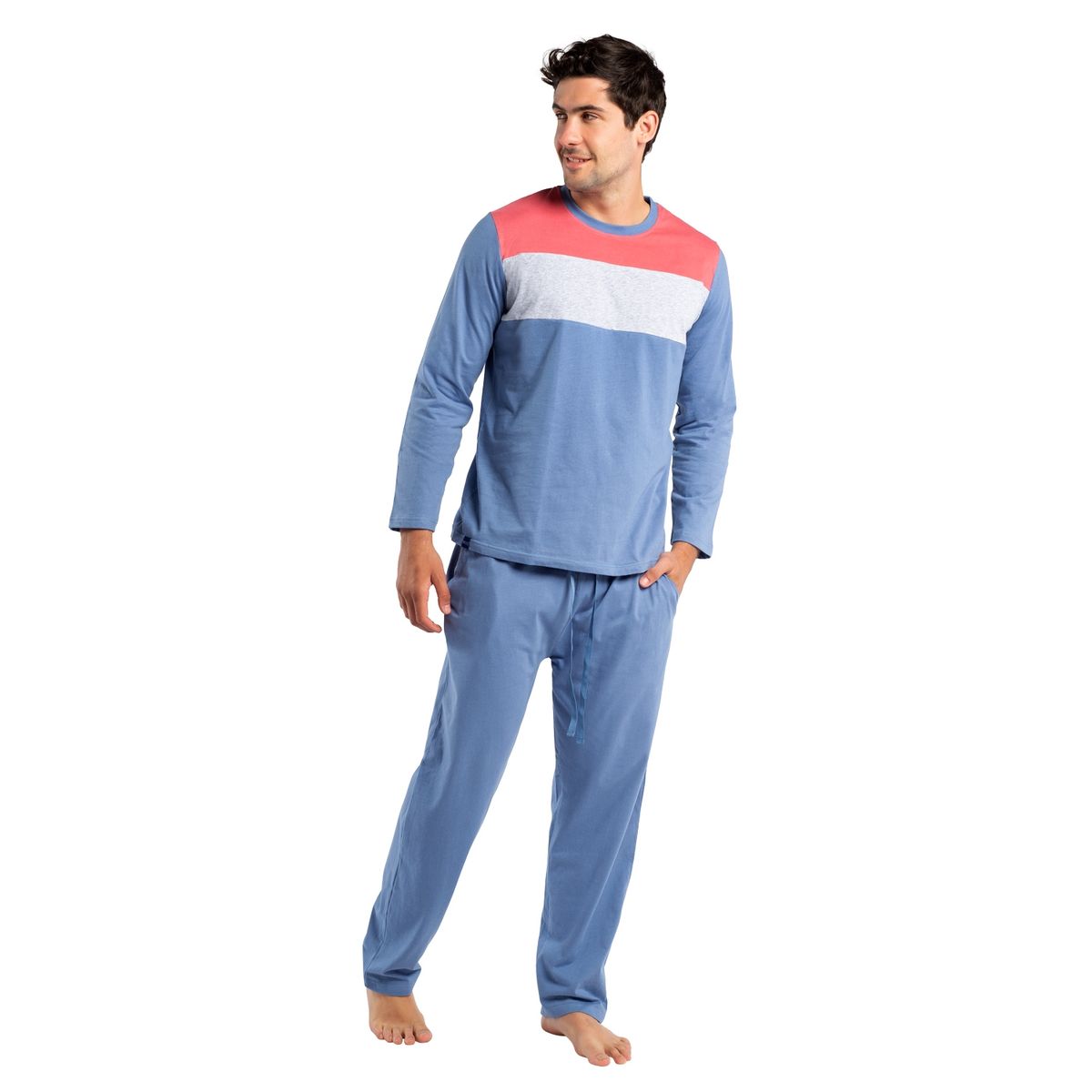 MOTA - PIJAMA LARGO ALGODÓN MOTA