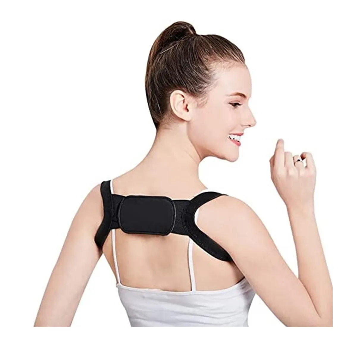 GENERICO - Corrector de postura corregidor soporte espalda clavicula…
