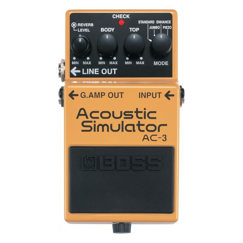 BOSS - AC3 PEDAL EFECTO SIMULADOR GUITARRA ACUSTICA BOSS