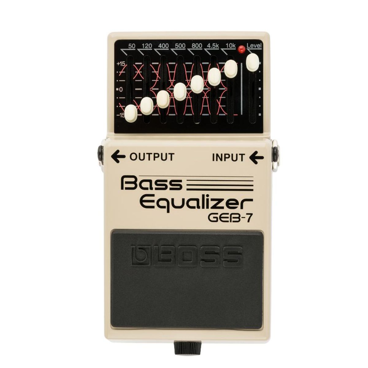 BOSS - Pedal Ecualizador Para Bajo Boss GEB-7 - Equalizer Bass