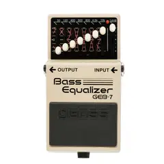 BOSS - Pedal Ecualizador Para Bajo GEB-7 - Equalizer Bass