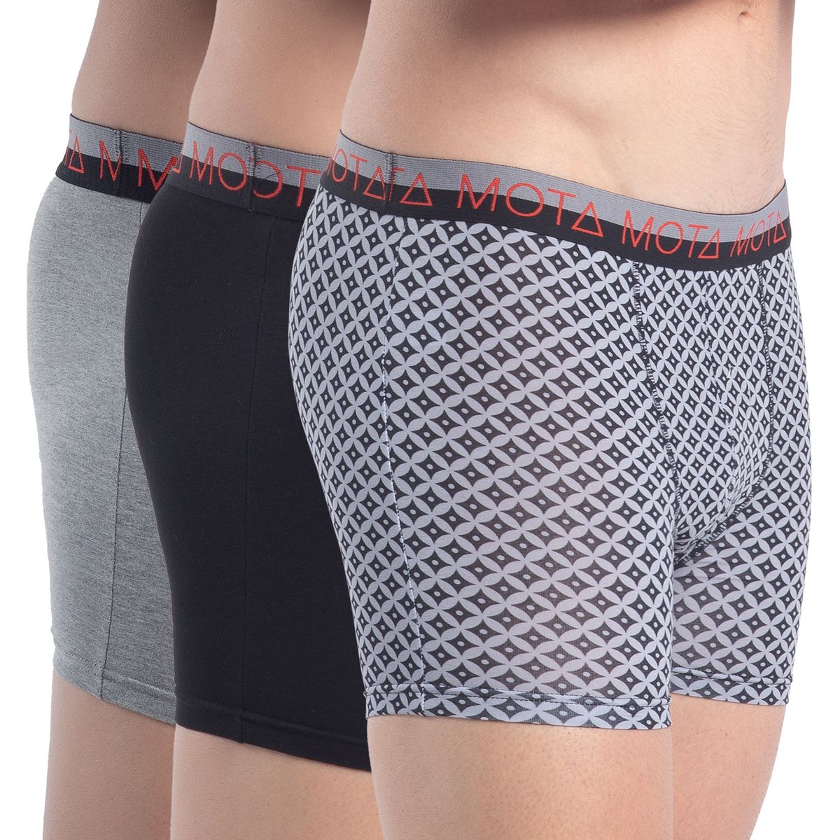 MOTA - BÓXER MEDIO PACK 3 ALGODÓN.