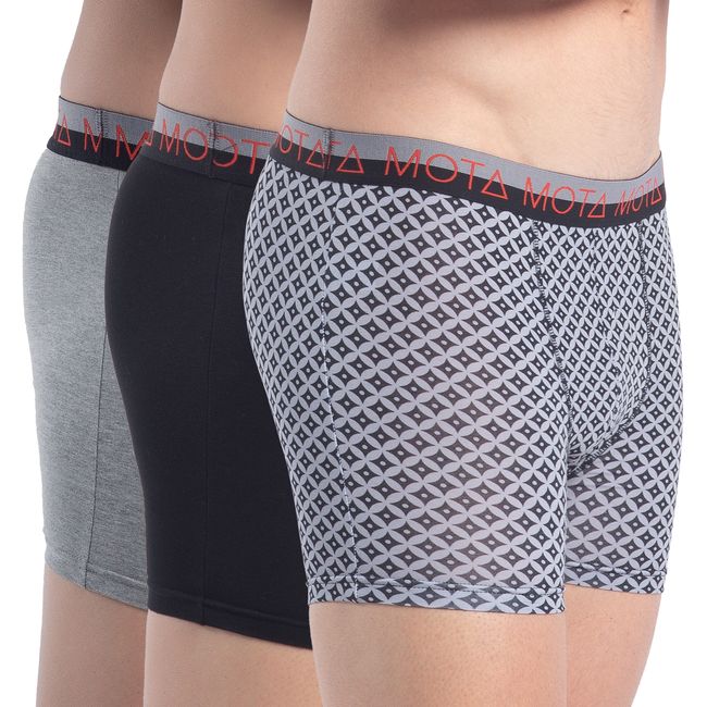 MOTA - BÓXER MEDIO PACK 3 ALGODÓN.