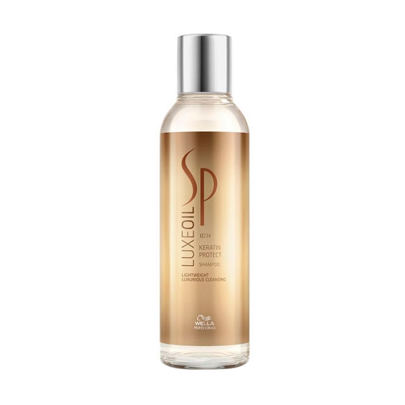 WELLA - Shampoo Reestructurante Keratin Protect  Luxeoil Sp Wella 200 ml