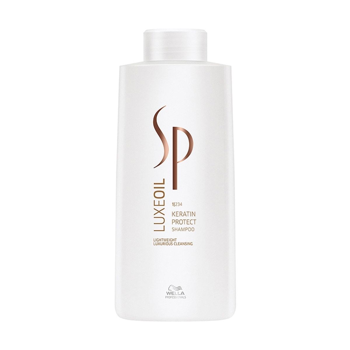 WELLA - Shampoo Reestructurante Keratin Protect  Luxeoil Sp Wella 1000 ml