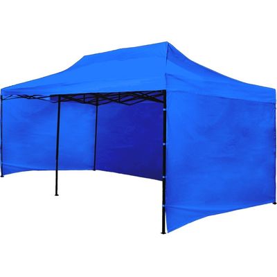 Imagen 2 del producto Toldo 6x3 Paredes Lateral Impermeable Araña Ajustable Azul