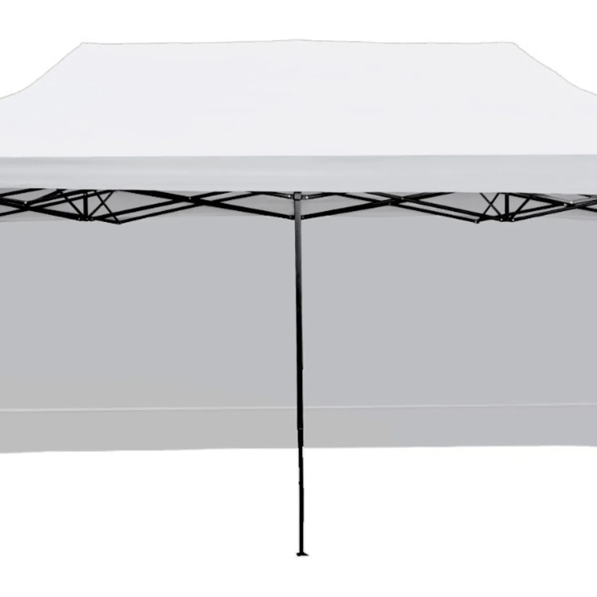 JARDIMEX - Toldo Araña Plegable 3x6 Azul Impermeable Filtro UV Paredes Jardimex