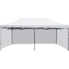 JARDIMEX - Toldo 3x6 Paredes Lateral Impermeable Araña Ajustable Azul