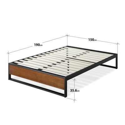 Imagen 2 del producto Base de Cama SUZANNE 2 plazas 150x190x36cm