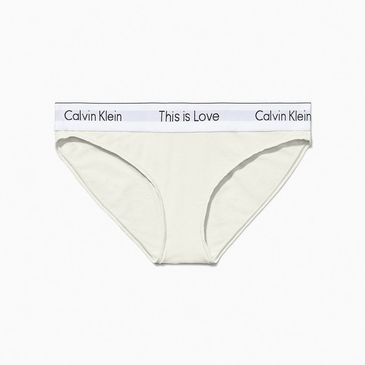 CALVIN KLEIN - Calzón Bikini - Modern Cotton Crema Calvin Klein